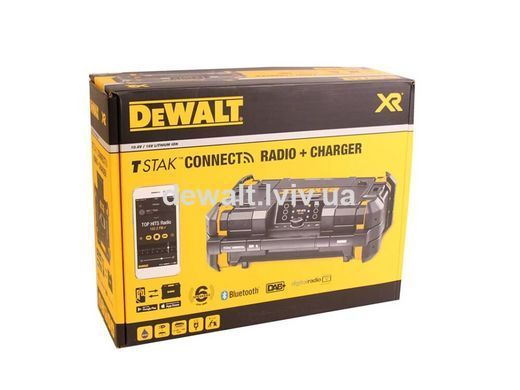 Зарядний пристрій-радіоприймач DeWALT DWST1-81078