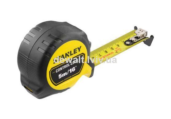 Рулетка вимірювальна CONTROL-LOCK довжиною 5 м/16, STANLEY STHT37235-5