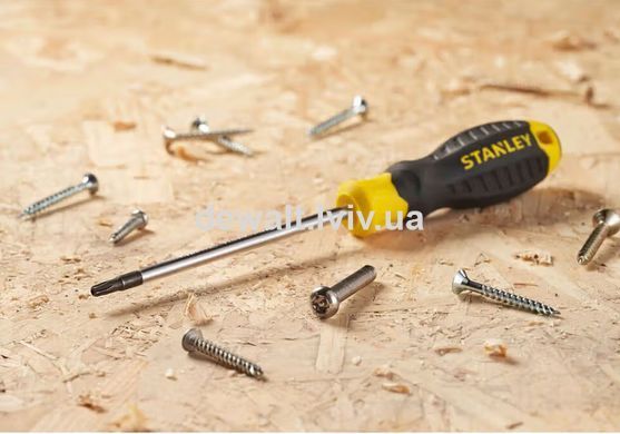 Викрутка Cushion Grip довжиною 100 мм під шліц TORX TT20 STANLEY STHT16179-0