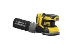 Шлифмашина эксцентриковая аккумуляторная бесщёточная STANLEY FATMAX SFMCW220D1S