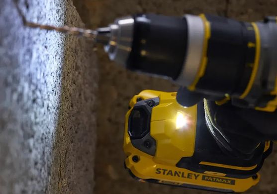 Дрель-шуруповерт ударная аккумуляторная бесщёточная STANLEY FATMAX SFMCD721B