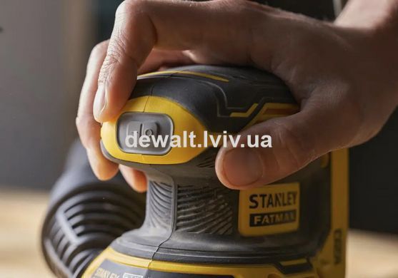 Шлифмашина эксцентриковая аккумуляторная бесщёточная STANLEY FATMAX SFMCW220D1S