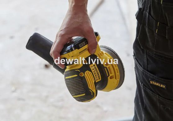 Шлифмашина эксцентриковая аккумуляторная бесщёточная STANLEY FATMAX SFMCW220D1S