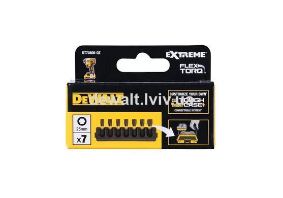 Касета з бітами FlexTorq DeWALT DT70806