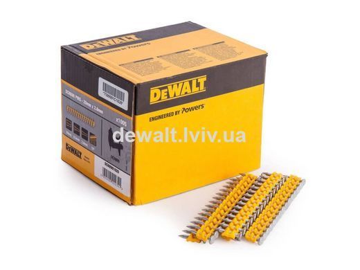 Цвяхи по мʼякому бетону DeWALT DCN8901035