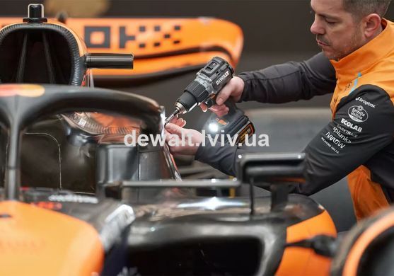 Дриль-шурупокрут акумуляторний ударний McLaren F1 TEAM LIMITED EDITION DeWALT DCD85MP2T
