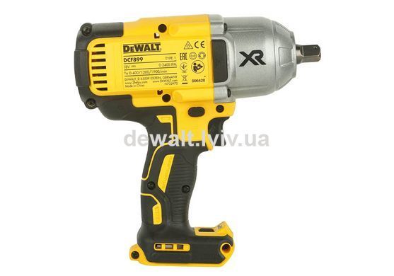 Гайковерт ударный аккумуляторный DeWALT DCF899
