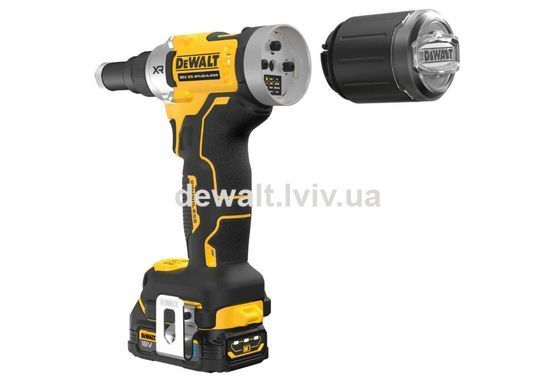 Заклепочник акумуляторний DeWALT DCF414E2GT