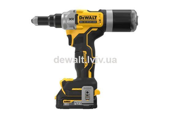 Заклепочник акумуляторний DeWALT DCF414E2GT