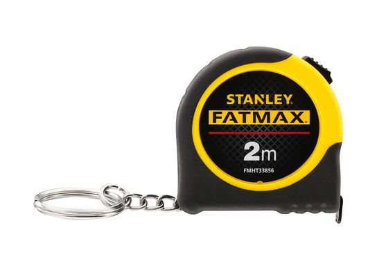 Рулетка-брелок FATMAX, 2м х 13мм в гумовому корпусі STANLEY FMHT1-33856