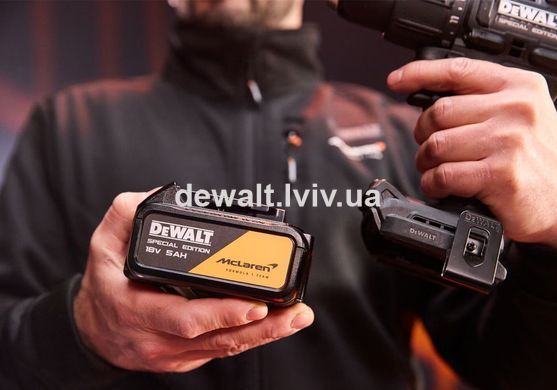 Дриль-шурупокрут акумуляторний ударний McLaren F1 TEAM LIMITED EDITION DeWALT DCD86MP1T