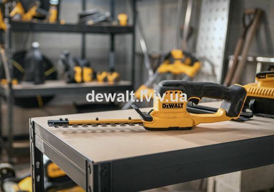 Компактний акумуляторний тример для живоплоту DeWALT DCMHT520N