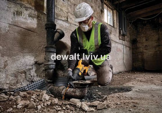 Пила сабельная аккумуляторная DeWALT DCS389