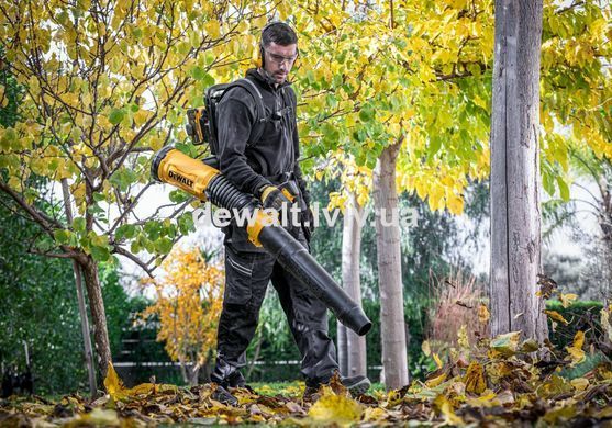 Безщітковий акумуляторний ранцевий повітродув 54V XR FLEXVOLT, DeWALT DCMBBL800N