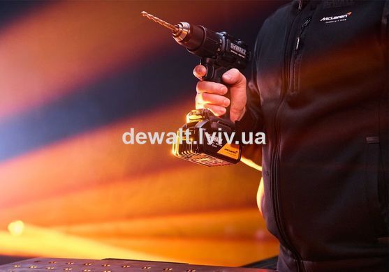 Дриль-шурупокрут акумуляторний ударний McLaren F1 TEAM LIMITED EDITION DeWALT DCD86MP2T