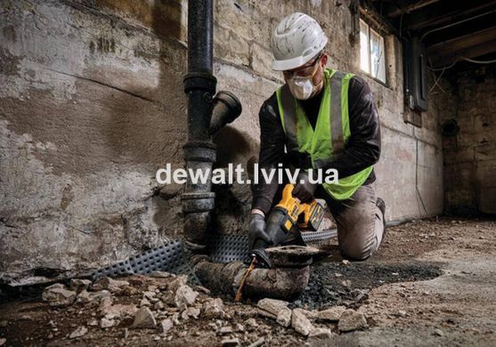 Пила шабельна акумуляторна DeWALT DCS389