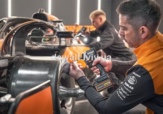 Шурупокрут ударний/Impact акумуляторний McLaren F1 TEAM LIMITED EDITION DeWALT DCF85MP2T